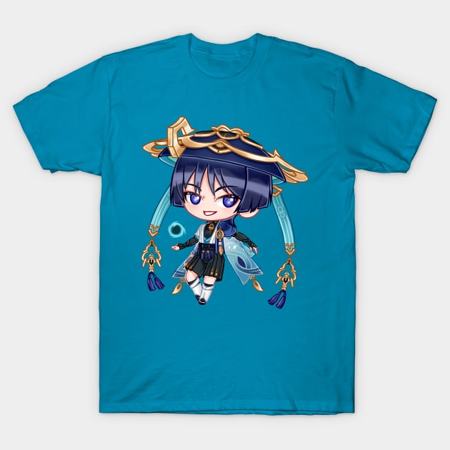 Wanderer chibi T-Shirt by HellaKumii